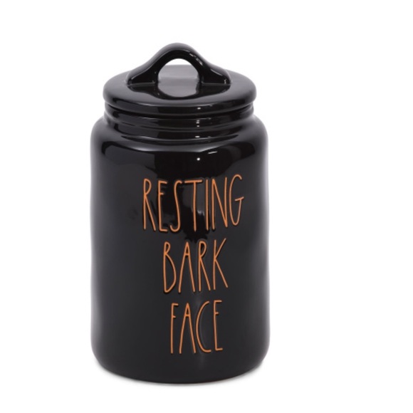 Rae Dunn Resting Bark Face Canister - Picture 3 of 3
